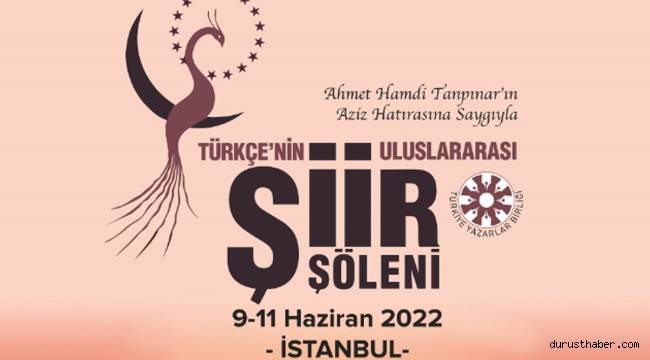 Türkçenin Uluslararası Şiir Şöleni başlıyor