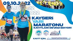 Uluslararası Kayseri Yarı Maratonu’nun kayıtları başladı 