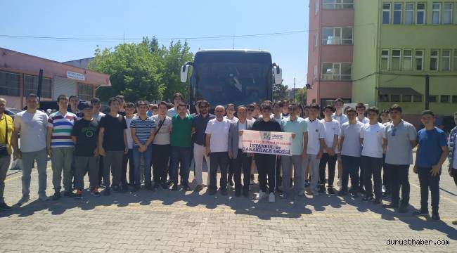 Ünye Belediyesi’nden Öğrencilere Karne Hediyesi: Çanakkale Ziyareti