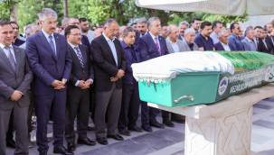 Vali Çiçek Cenaze Töreni’ne Katıldı