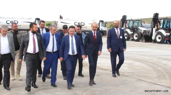 Vali Çiçek, COD Enerji Üretim A.Ş’yi Ziyaret etti