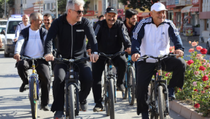Yahyalı'da sağlıklı yaşam için pedal çevirdiler