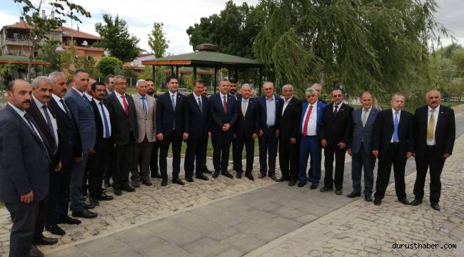 Yeşilhisar’da ‘Adım Adım 2023 İlçe İlçe Anlatma ve Aydınlatma’ bilgilendirme toplantısı yapıldı