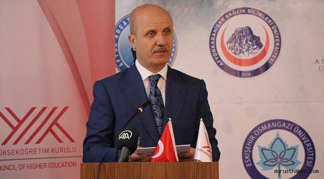 YÖK Başkanı Özvar: (Öğrenci affı) Genel affın Meclisin iradesiyle yakında gündeme geleceğini sizlerle paylaşabilirim