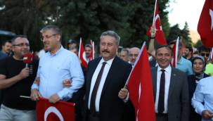 15 Temmuz Demokrasi ve Milli Birlik Günü Kayseri'de coşkuyla kutlandı