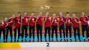 19 Yaş Altı Voleybol Kız Milli Takımı, EYOF'u gümüş madalyayla tamamladı
