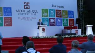 AGÜ 5. mezuniyet törenine Abdullah Gül de katılacak