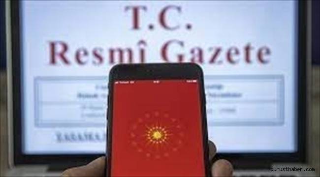 Atama kararları Resmi Gazete'de