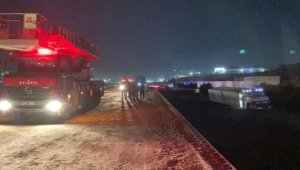 Atık su tesisindeki arıza nedeniyle TAG Otoyolu'nda ulaşım aksadı