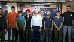 Bakan Tahmazoğlu mesleki eğitim öğrencileriyle bir araya geldi 