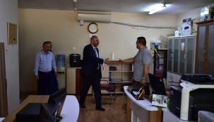 Başkan Bekir Aydın Belediye Personeliyle Bayramlaştı