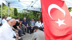 Başkan Büyükakın'dan şehidimizin ailesine taziye