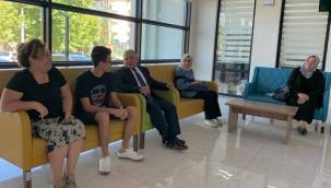 Başkan Büyükkılıç, KAYMEK ve Spor AŞ'nin kursiyeri minikler ve velileri ile bir araya geldi