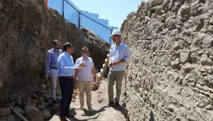 Başkan Çelik Fetih mescidi restorasyonunda incelemelerde bulundu 