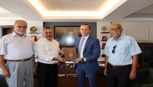 Başkan Mehmet Tutal'dan, Seydişehir Cumhuriyet Başsavcısı Özkubat'a hayırlı olsun ziyareti