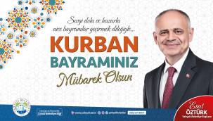 Başkan Öztürk'ten Kurban Bayramı Kutlama Mesajı 