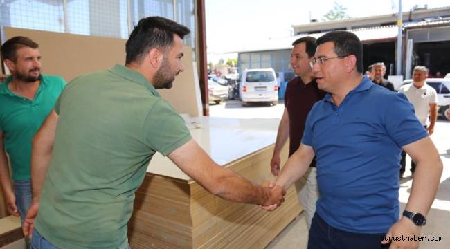 Başkan Tütüncü, Korkuteli’nde