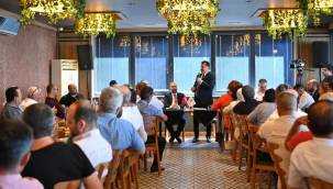 Başkan Yılmaz, Bandırmalı muhtarlarla buluştu