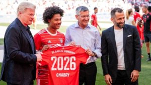 Bayern Münih, Gnabry'nin sözleşmesini 2026'ya kadar uzattı