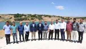 Bayık ‘Hilvan Gemi Yanaşma iskelesi’ Çalışma Alanında İncelemelerde Bulundu