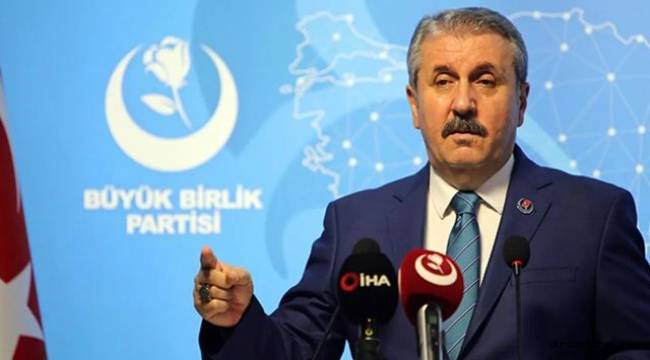 BBP lideri Mustafa Destici’den ‘15 Temmuz’ mesajı