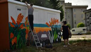 Bisiklet Yolu Rengarenk Oluyor 