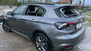 Bolu'da sağanak ve dolu taşkınlara ve hasara neden oldu