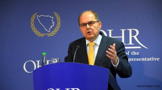 Bosna Hersek Yüksek Temsilcisi'nin getirdiği "şeffaflık paketinin" içeriği paylaşıldı