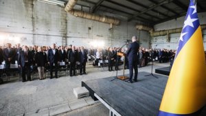 Bosna Hersek'te Srebrenitsa soykırımının 27'nci yılı dolayısıyla anma programı yapıldı