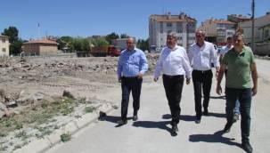  Bünyan'da Pazar yeri ve mini terminal altyapı çalışmaları başladı 