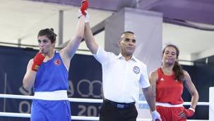 Busenaz Sürmeneli'den altın madalya