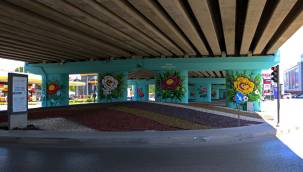 Büyükşehir, şehre görsel zenginlik katıyor