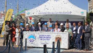 Çarşı Melikgazi Projesinin temeli atıldı 