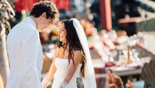 Cedi Osman ile Ebru Şahin evlenmeye doyamadı! Çeşme'de görkemli düğün