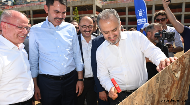 Çekirge Teras’ta ilk fidan toprakla buluştu