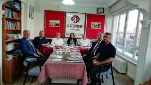 CHP Heyetinden Mazlumder'e ziyaret 