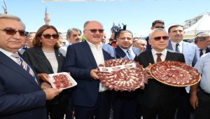 Coğrafi işaretle tescillenen "Sivas pastırması" etkinlikle tanıtıldı