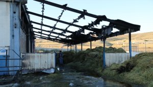 Çubuk'ta ahırda çıkan yangın söndürüldü