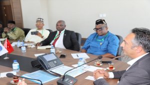 Çubuk'ta Nijerya heyetine tarımsal destekler anlatıldı