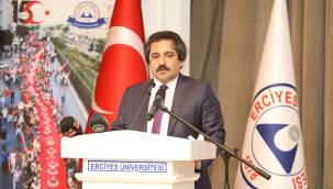 Cumhurbaşkanı Başdanışmanı Doç. Dr. Mücahit Küçükyılmaz ERÜ’de Söyleşi Gerçekleştirdi