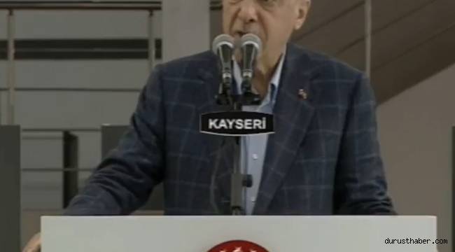 Cumhurbaşkanı Erdoğan: “Denizi geçen Türkiye’yi derede boğma hesabı yapanların heveslerini kursaklarında bırakacağız”