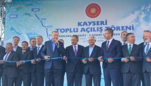 Cumhurbaşkanı Erdoğan Kayseri’de toplu açılış töreni gerçekleştirdi 