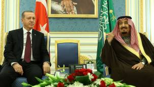 Cumhurbaşkanı Erdoğan, Suudi Arabistan Kralı Selman ile görüştü