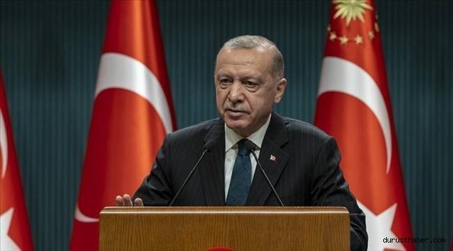 Cumhurbaşkanı Erdoğan'dan şehit Astsubay Şimşek'in ailesine başsağlığı mesajı