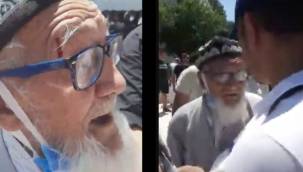 Doğu Türkistan bayrağı nedeniyle arbede çıktı: 81 yaşındaki Uygur Türkü yaralandı