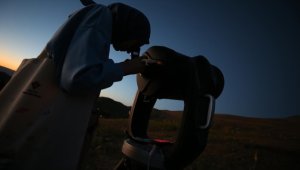 Erzurum Gökyüzü Gözlem Etkinliği'ne yaklaşık 10 bin kişi katıldı