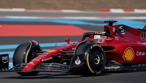 F1 Fransa Grand Prix'sinde 'pole' pozisyonu Leclerc'in