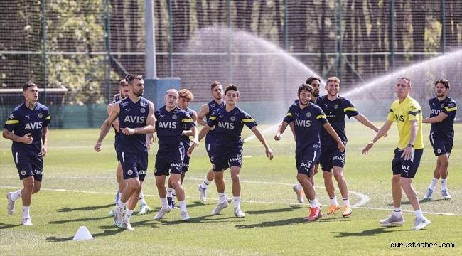 Fenerbahçe'de Dinamo Kiev maçı hazırlıkları sürdü