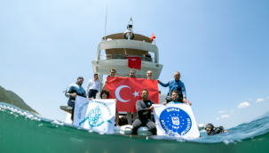 Gemlik Körfezi’nde ‘bayram' dalışı