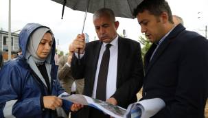 Genel Sekreter Gündoğdu'dan Kartepe'deki projelere yakın takip